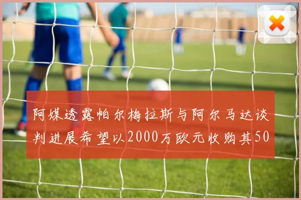 阿媒透露帕尔梅拉斯与阿尔马达谈判进展希望以2000万欧元收购其50所有权